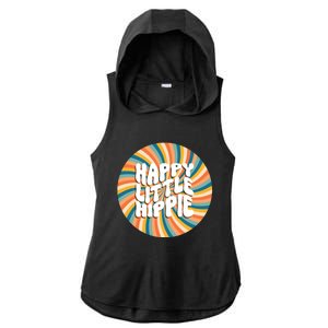 Happy Little Hippie Ladies PosiCharge Tri-Blend Wicking Draft Hoodie Tank