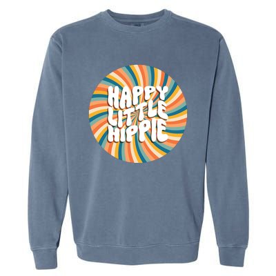 Happy Little Hippie Garment-Dyed Sweatshirt