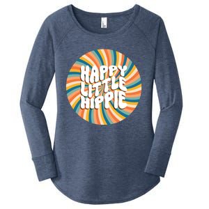 Happy Little Hippie Women's Perfect Tri Tunic Long Sleeve Shirt