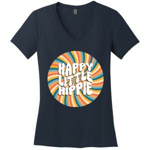 Happy Little Hippie Women's V-Neck T-Shirt