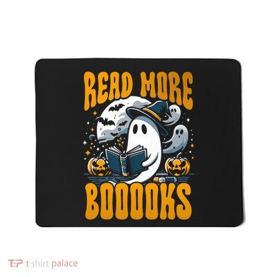 Halloween Library Mousepad