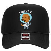 Harvey Learning High Crown Mesh Back Trucker Hat