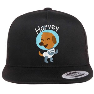 Harvey Learning Flat Bill Trucker Hat