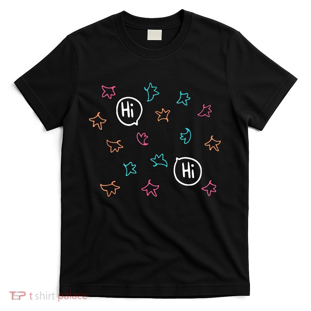 Heartstopper Leaves Hi Hi Nick And Charlie T-Shirt