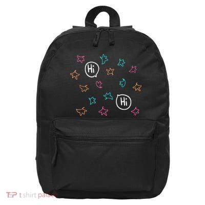 Heartstopper Leaves Hi Hi Nick And Charlie 16 in Basic Backpack