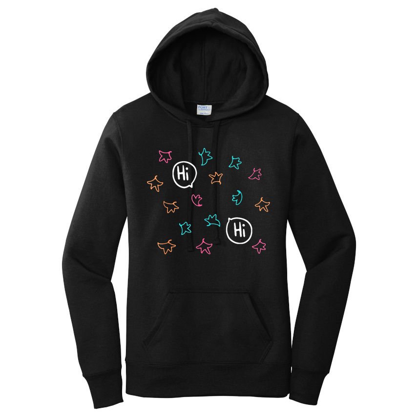Heartstopper Leaves Hi Hi Nick And Charlie Women's Pullover Hoodie