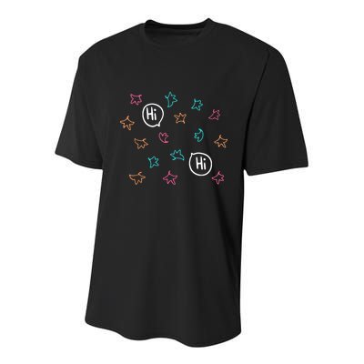 Heartstopper Leaves Hi Hi Nick And Charlie Youth Performance Sprint T-Shirt