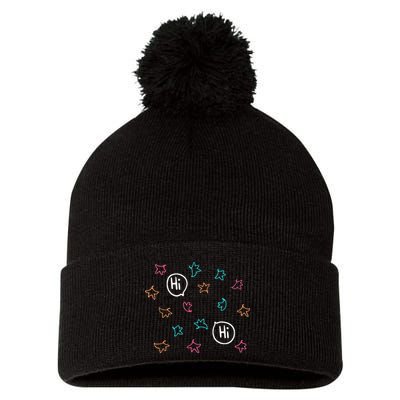 Heartstopper Leaves Hi Hi Nick And Charlie Pom Pom 12in Knit Beanie