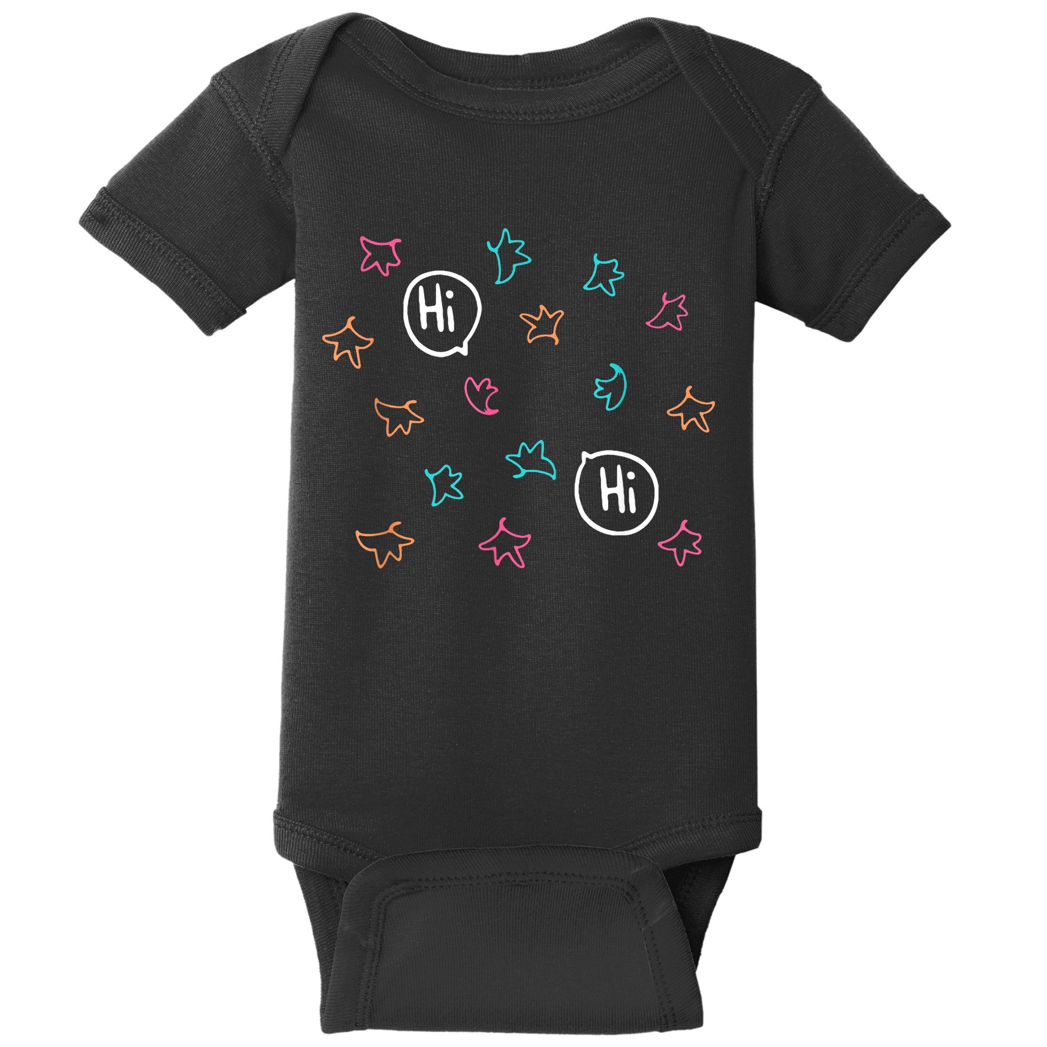 Heartstopper Leaves Hi Hi Nick And Charlie Baby Bodysuit