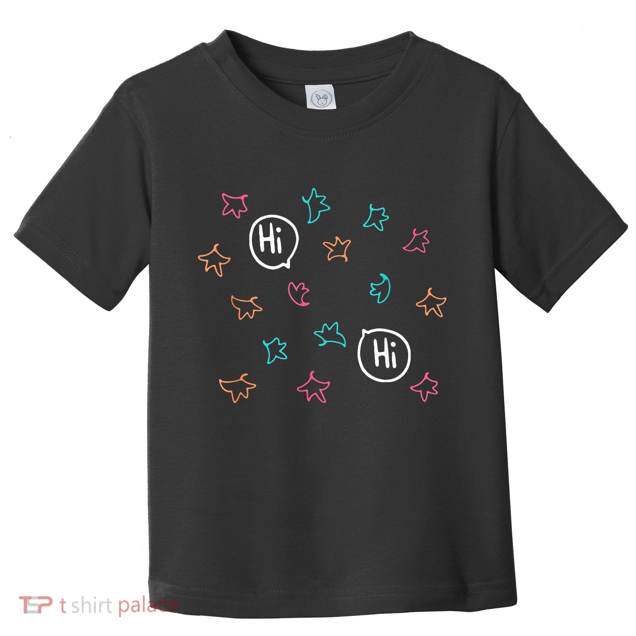 Heartstopper Leaves Hi Hi Nick And Charlie Toddler T-Shirt