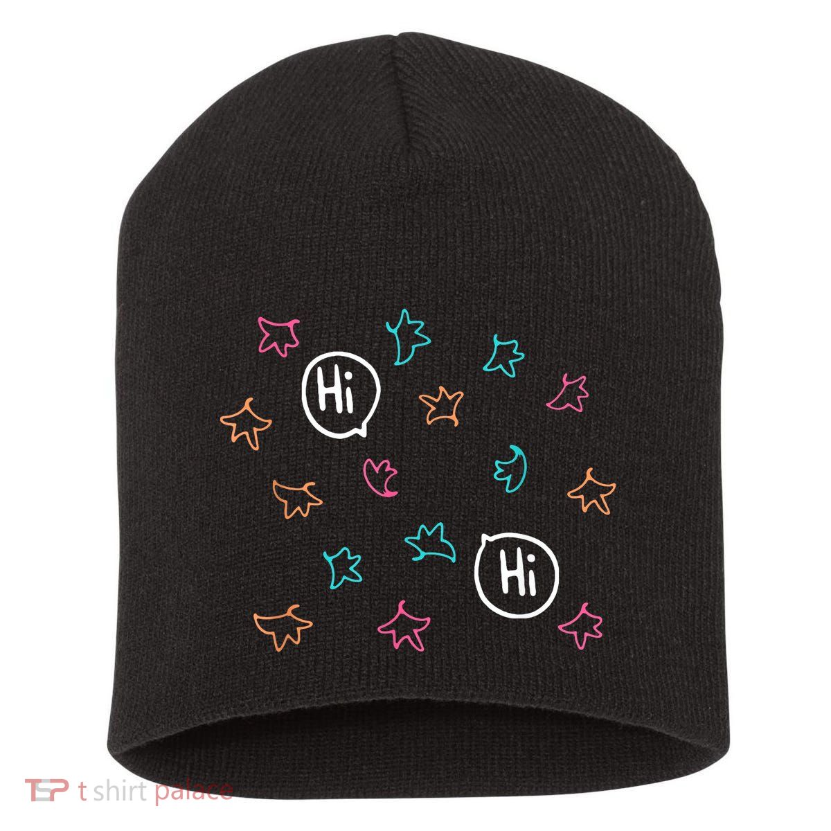 Heartstopper Leaves Hi Hi Nick And Charlie Short Acrylic Beanie