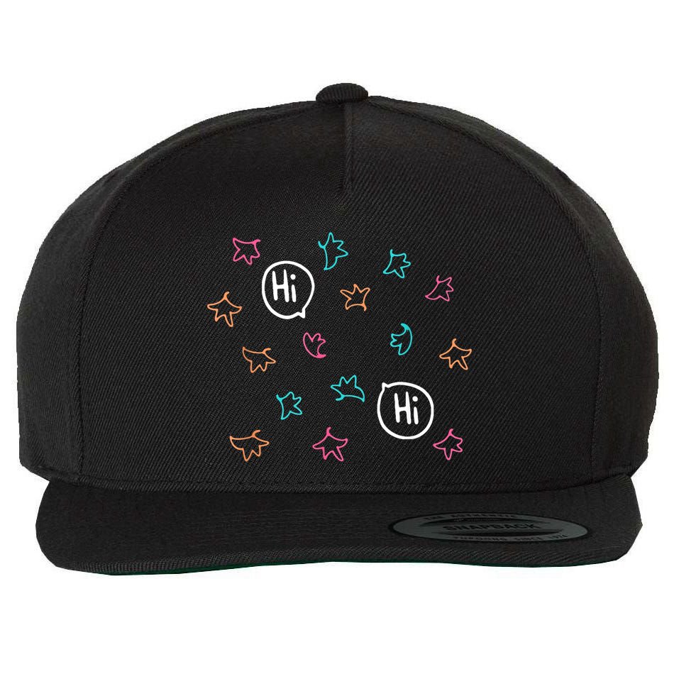 Heartstopper Leaves Hi Hi Nick And Charlie Wool Snapback Cap