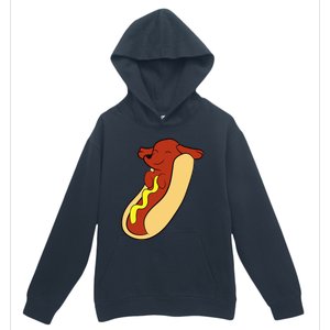 Hotdog Lover Hotdog Dachshund Hot Dog Urban Pullover Hoodie