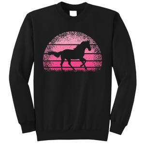 Horse Lover Horseback Riding Cow Pink Western Sweatshirt