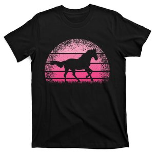 Horse Lover Horseback Riding Cow Pink Western T-Shirt