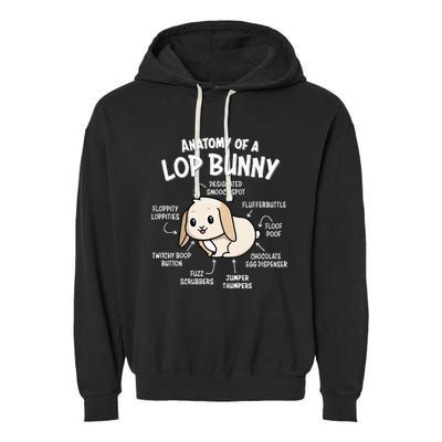 Holland Lop Garment-Dyed Fleece Hoodie