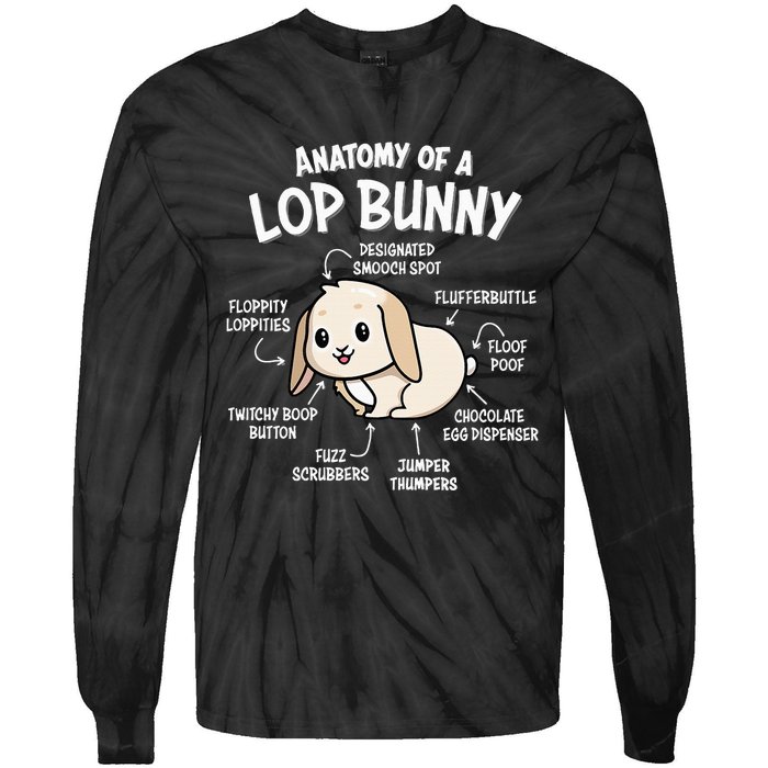 Holland Lop Tie-Dye Long Sleeve Shirt