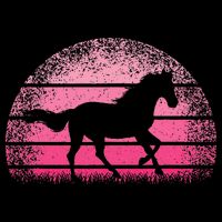 Horse Lover Horseback Riding Cowgirl Pink Western Drawstring Bag