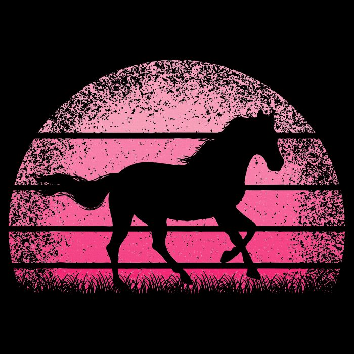 Horse Lover Horseback Riding Cowgirl Pink Western Drawstring Bag