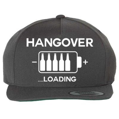 Hangover Loading Wool Snapback Cap