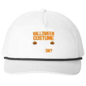 Hilarious LastMinute Halloween Costume Idea Snapback Five-Panel Rope Hat