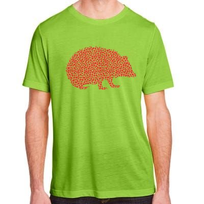 Hedgehog Lover Heart Shape Hedgehog Valentine's Day Funny Gift Adult ChromaSoft Performance T-Shirt