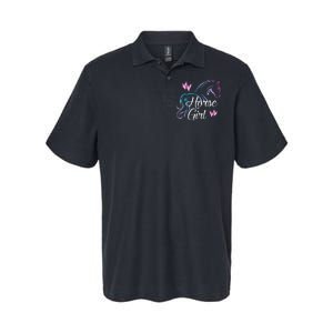 HORSE Love Horses Riding Rider Softstyle Adult Sport Polo