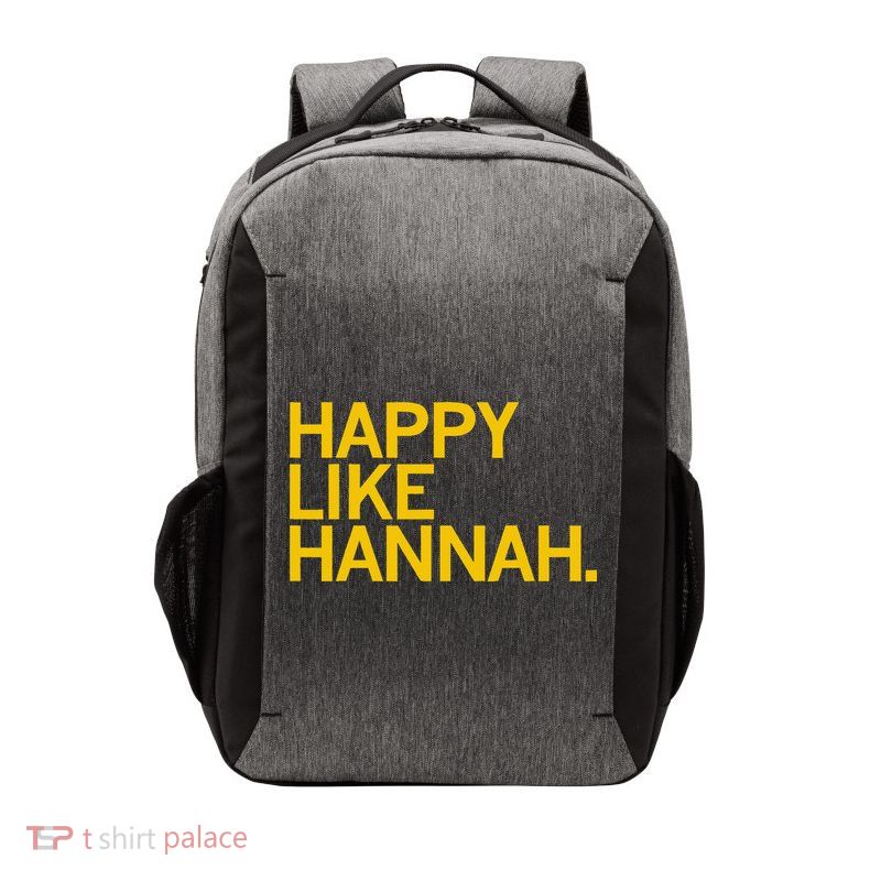 Happy Like Hannah Vector Backpack