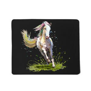 Horse Lover Horseback Riding Equestrian Horse Mousepad