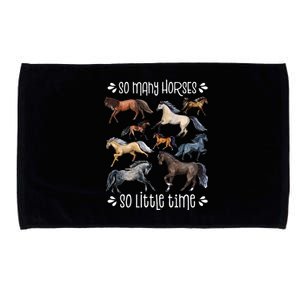 Horse Lover Horseback Riding Equestrian Horse Microfiber Hand Towel