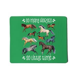 Horse Lover Horseback Riding Equestrian Horse Mousepad