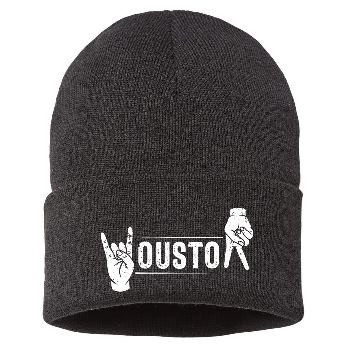 Houston Lover Houston Pride Houston Texas Houston Sustainable Knit Beanie