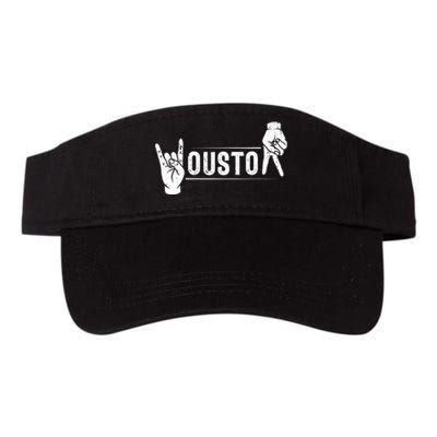 Houston Lover Houston Pride Houston Texas Houston Valucap Bio-Washed Visor