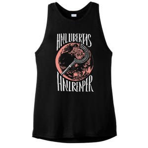 Hail Libertas Hail Reaper Red Howler Ladies PosiCharge Tri-Blend Wicking Tank