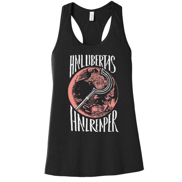 Hail Libertas Hail Reaper Red Howler Women's Racerback Tank