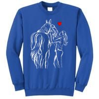 Horse Lover Horseback Riding Cute Gift Sweatshirt