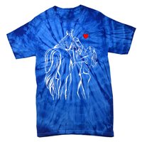 Horse Lover Horseback Riding Cute Gift Tie-Dye T-Shirt