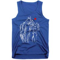 Horse Lover Horseback Riding Cute Gift Tank Top