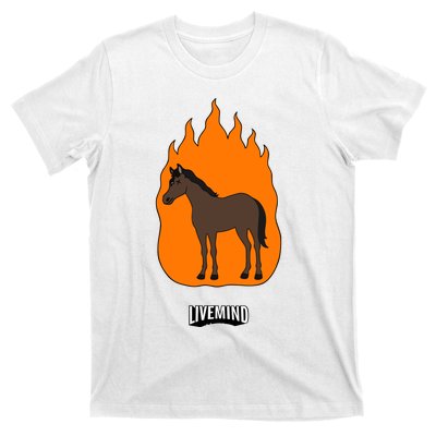 Hivemindtv Livemind Horse T-Shirt