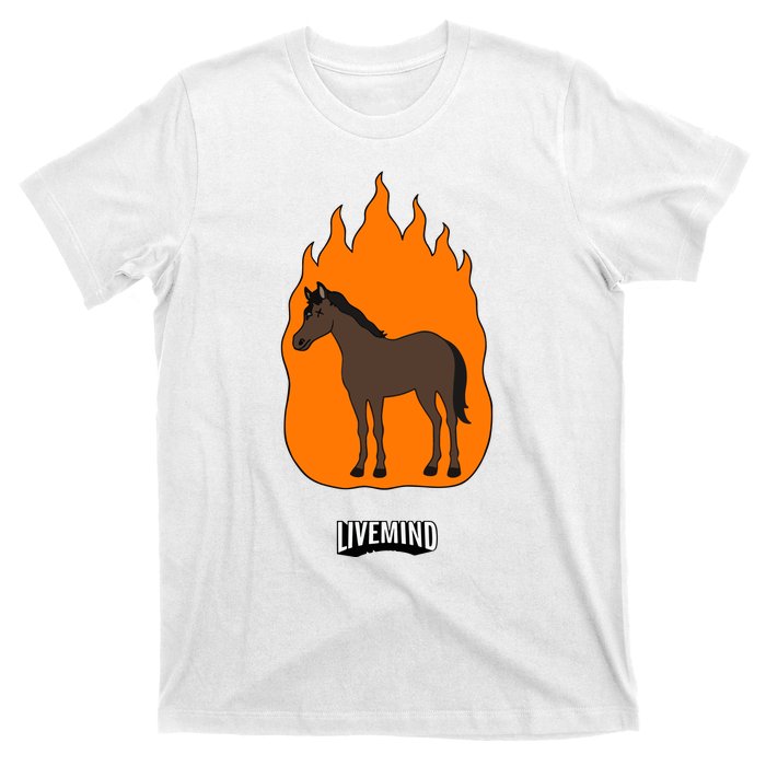 Hivemindtv Livemind Horse T-Shirt