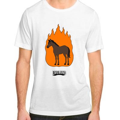 Hivemindtv Livemind Horse Adult ChromaSoft Performance T-Shirt