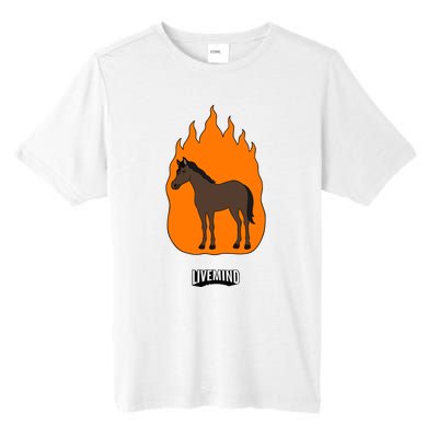 Hivemindtv Livemind Horse Tall Fusion ChromaSoft Performance T-Shirt