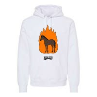 Hivemindtv Livemind Horse Premium Hoodie