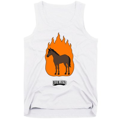 Hivemindtv Livemind Horse Tank Top