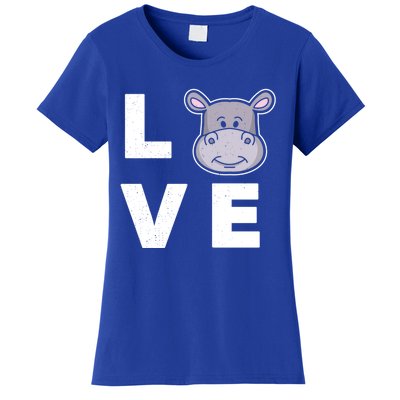 Hippo Lovers Hippopotamus Gift Funny Hippo Gift Women's T-Shirt