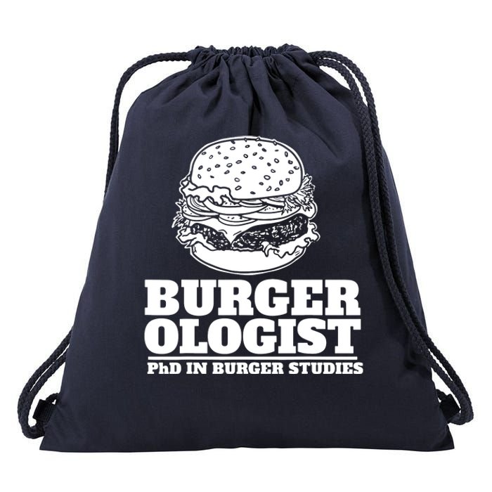 Hamburger Lover Drawstring Bag