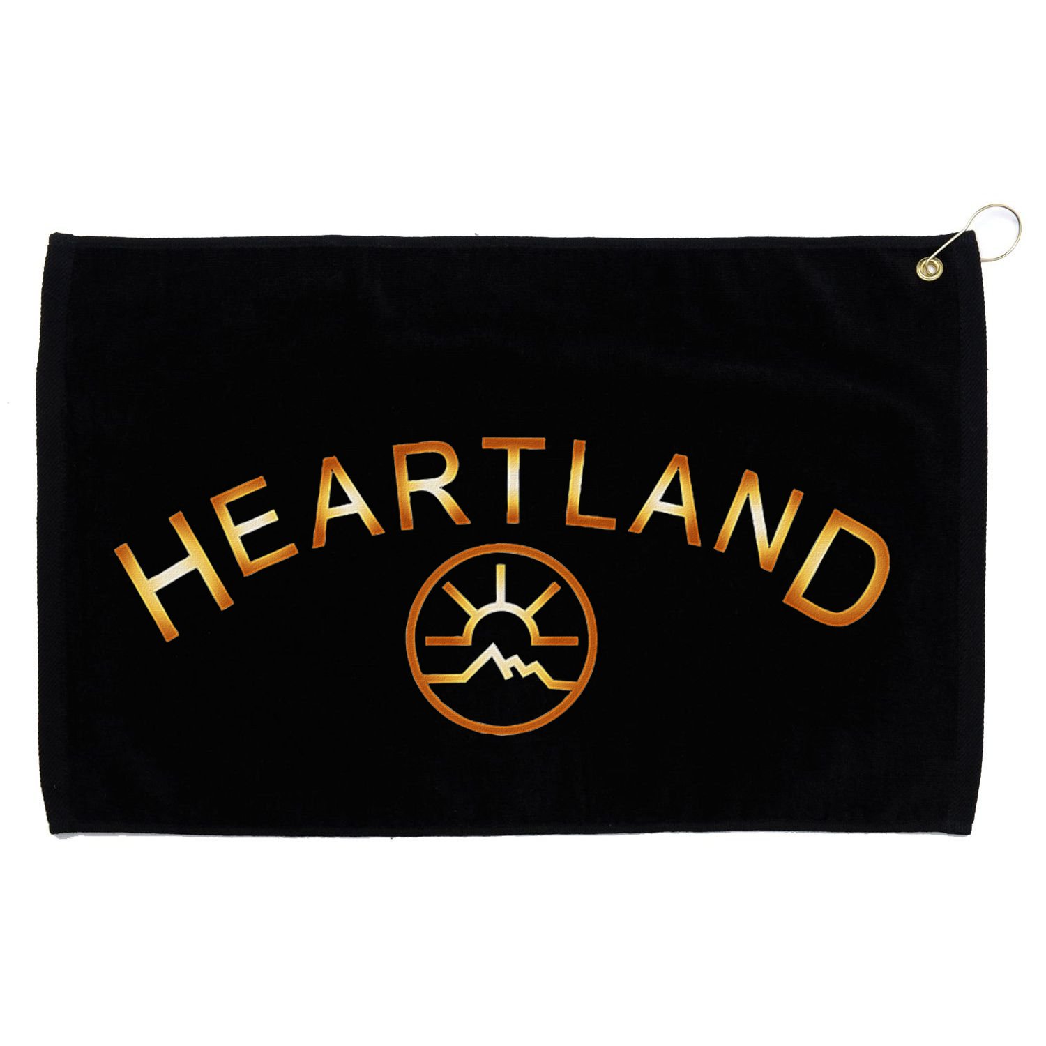 Heartland Logo Grommeted Golf Towel