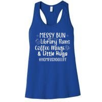 Homeschool Life Homeschool Mom Homeschooling Mama Gift Women's Racerback Tank