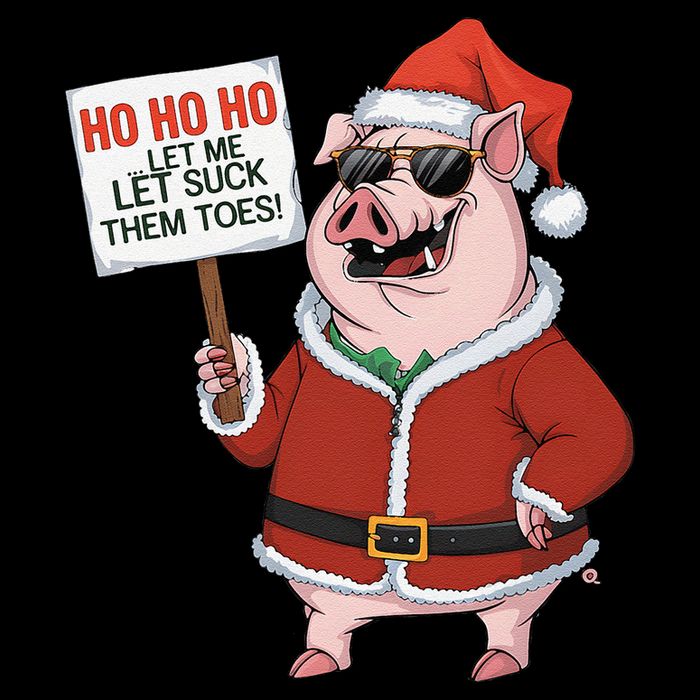 He Llyeah I Suck Toes Weird Festive Embarrassing Christmas Flat Bill Trucker Hat