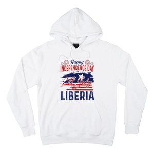 Happy Liberia Independence Day Liberia Liberian Flag Hoodie